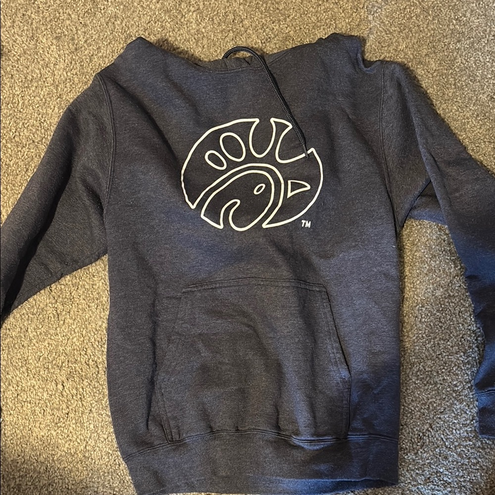 Gray Hoodie with Logo